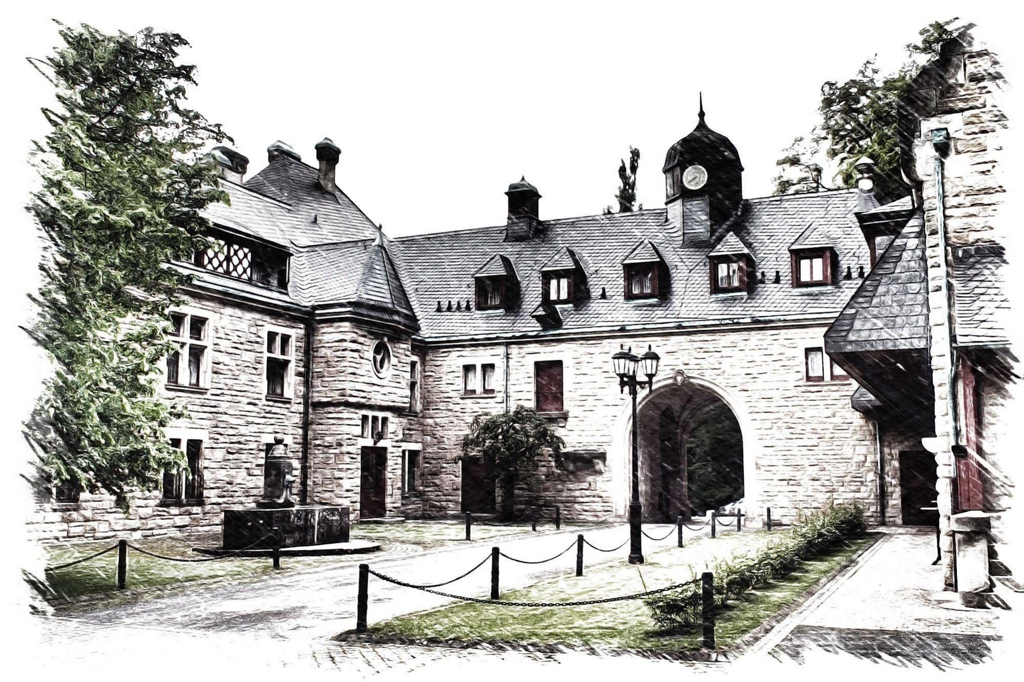 Schloss Hotel Wolfsbrunnen Schwebda Exterior photo